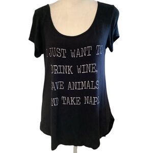 Coveted Clothing Black Graphic Tee